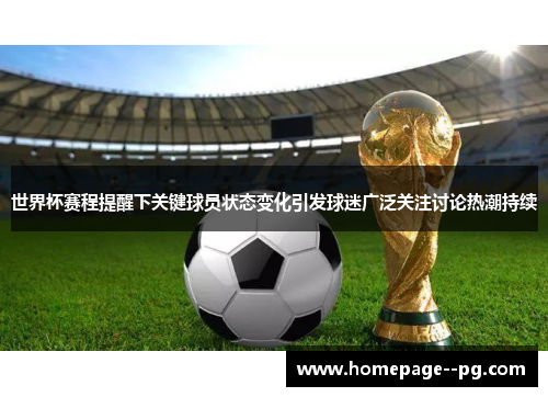 世界杯赛程提醒下关键球员状态变化引发球迷广泛关注讨论热潮持续